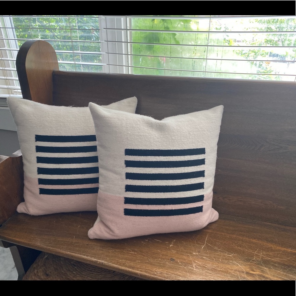 Set of 2 Beautiful The Citizenry Cuno Pillows